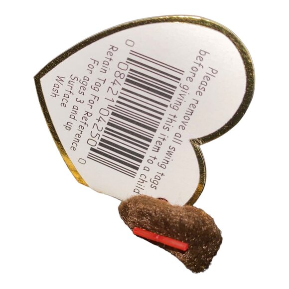 Ty Beanie Babies Cheeks Baboon 1999 Plush Stuffed Animal Hang 5th Gen Tush 7th G - Picture 7 of 9